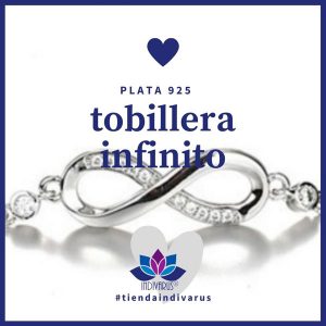 Tobillera Infinito Plata 925